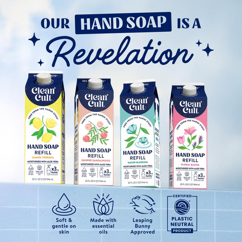 Gentle on hands with soft foam during use