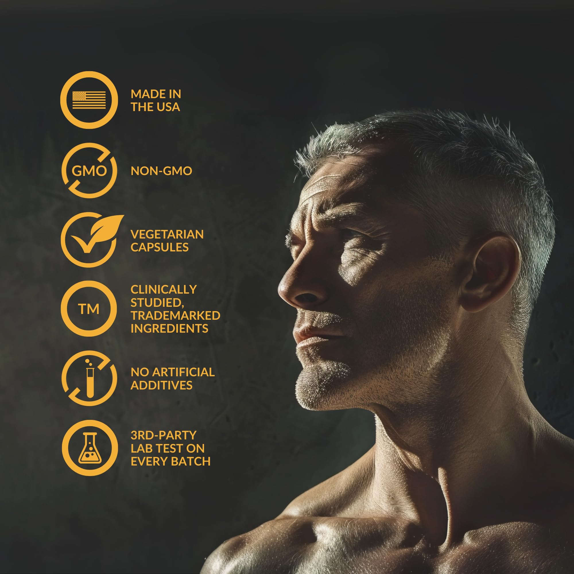 CleanForm Pure Blood label emphasizes non-GMO and soy-free ingredients