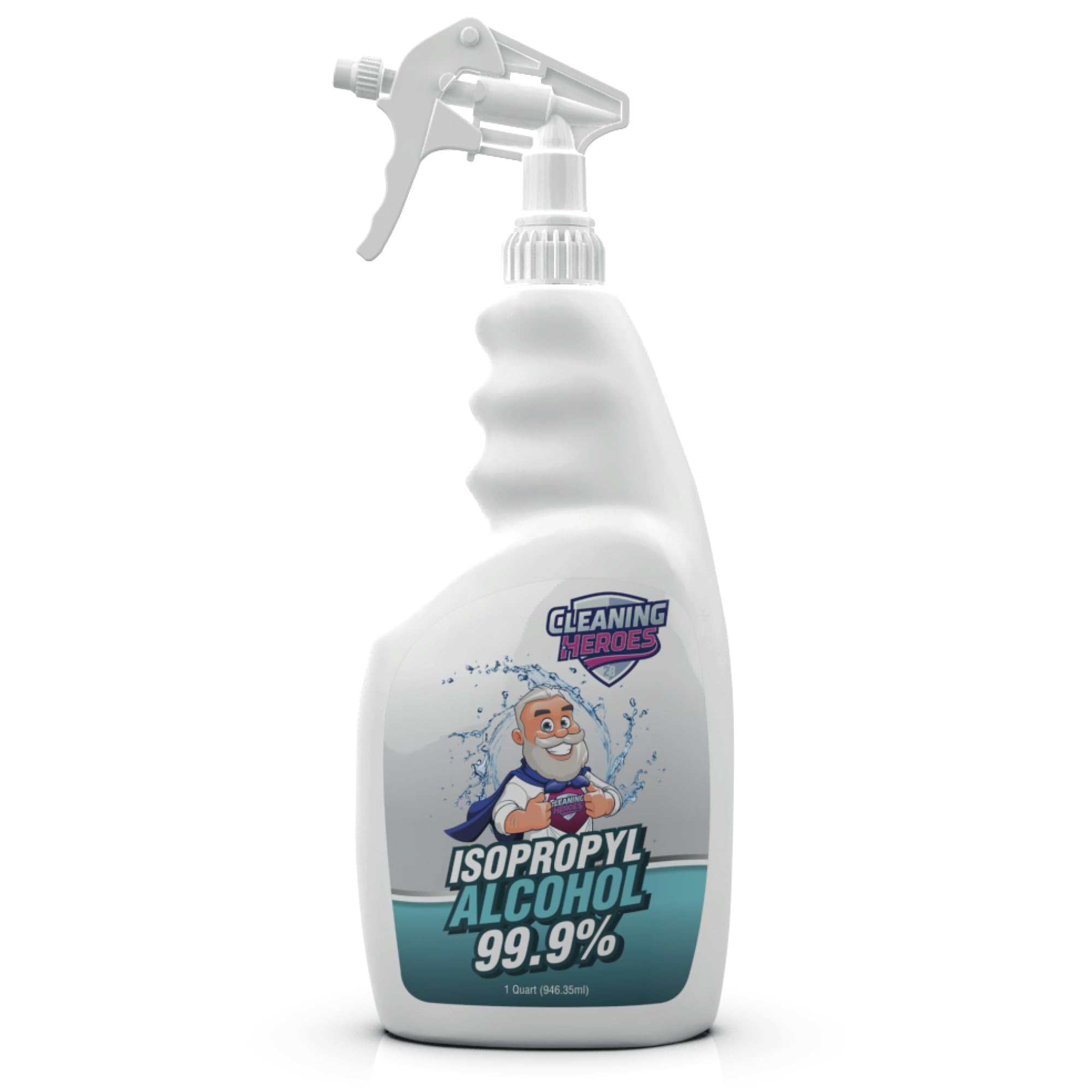 Cleaning Heroes 99% IPA spray bottle for electronics cleaning and residue-free results