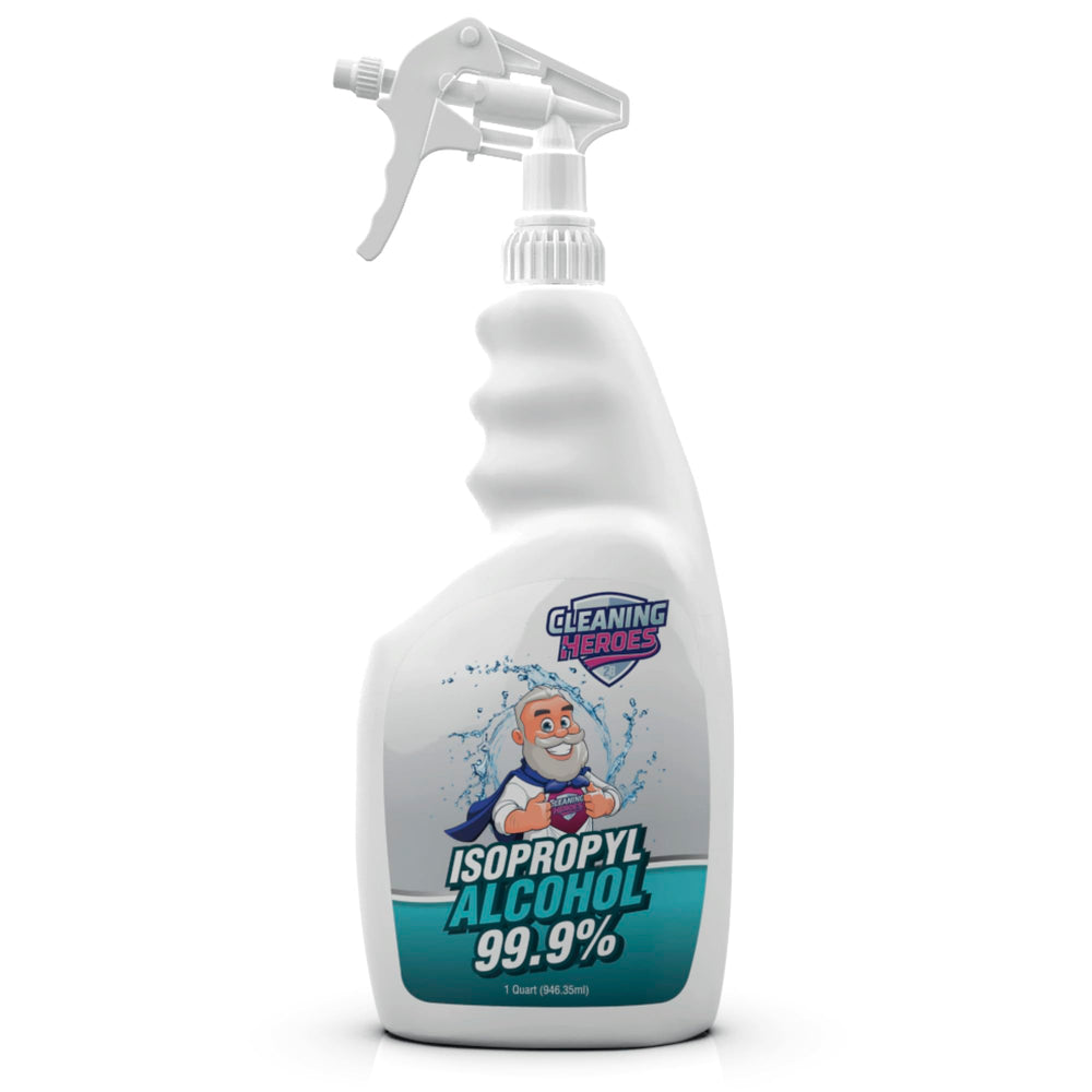 Cleaning Heroes 99% IPA spray bottle for electronics cleaning and residue-free results
