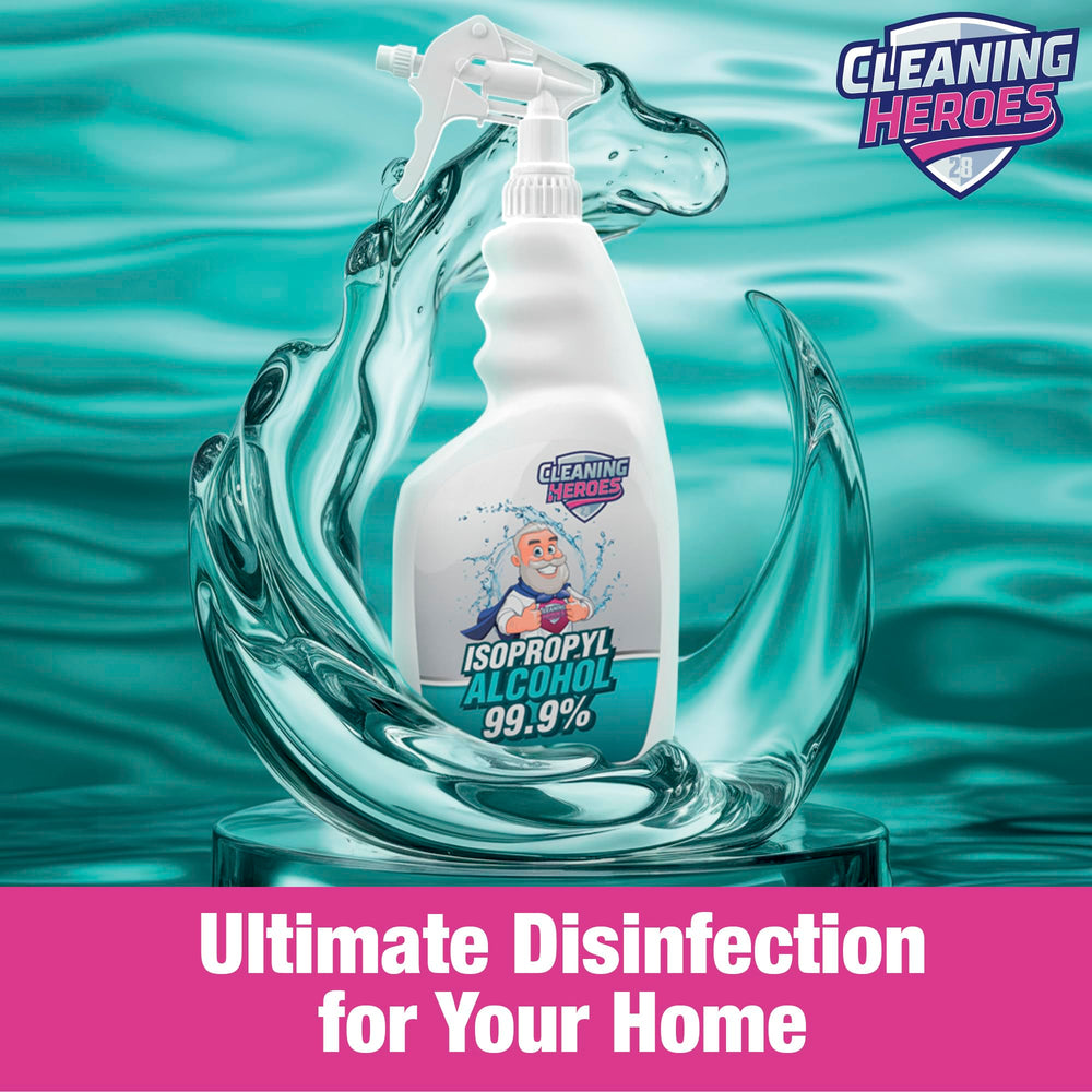 Cleaning Heroes 99% IPA supports minor wound care and surface disinfection