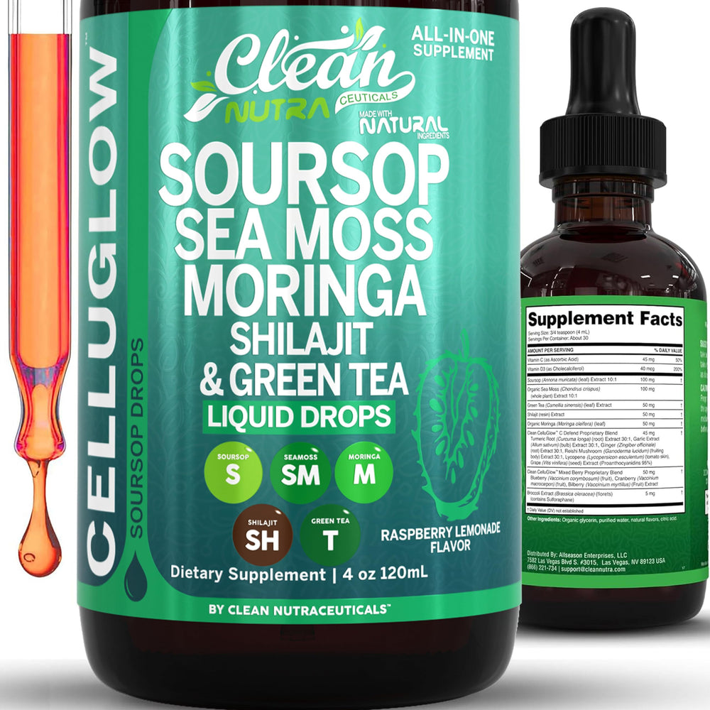 CelluGlow bottle front by Clean Nutraceuticals showing label for daily wellness