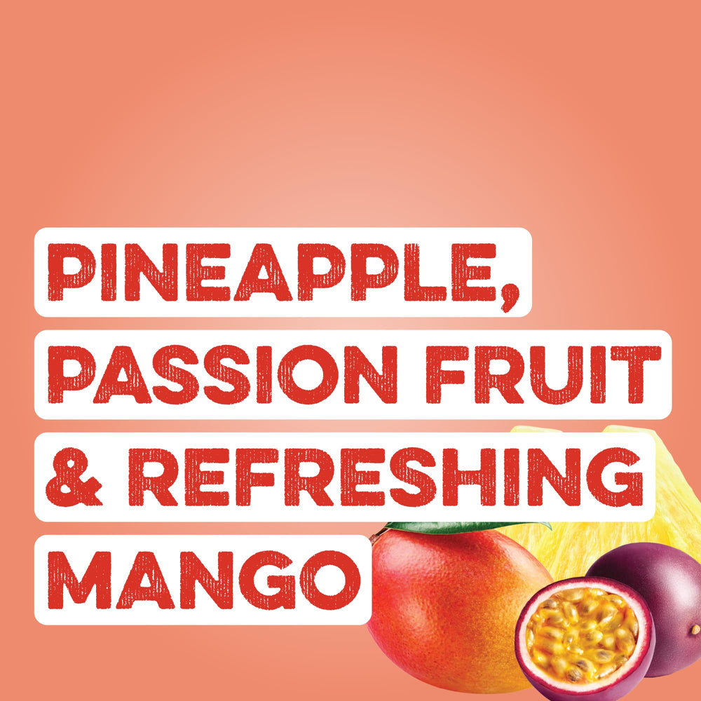 Clean Simple Eats Clear Protein Pineapple Passion pour shows a juicy texture ideal for quick hydration