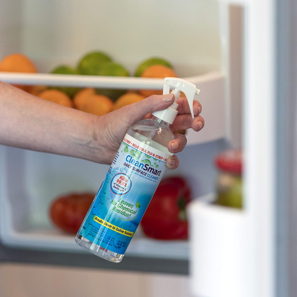 CleanSmart disinfects appliances and floors as part of routine cleaning
