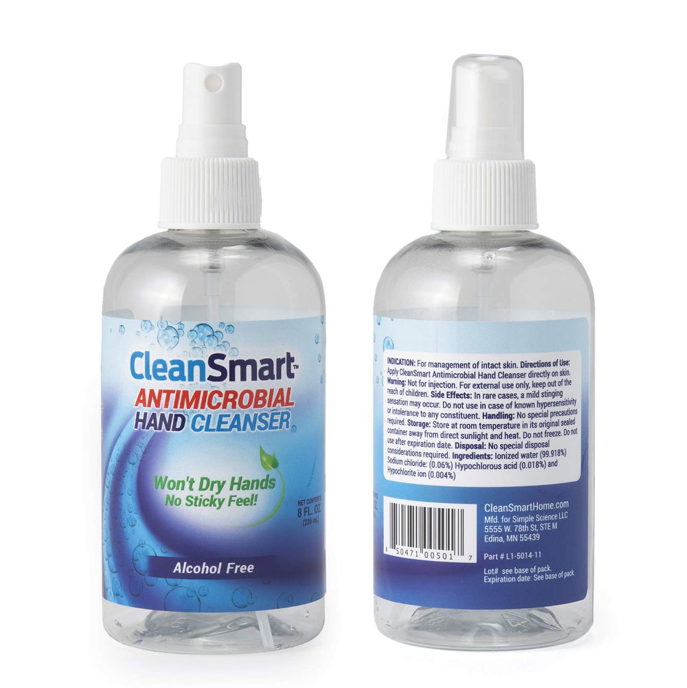 CleanSmart kid-friendly skin cleanser backpack-ready for school routines.