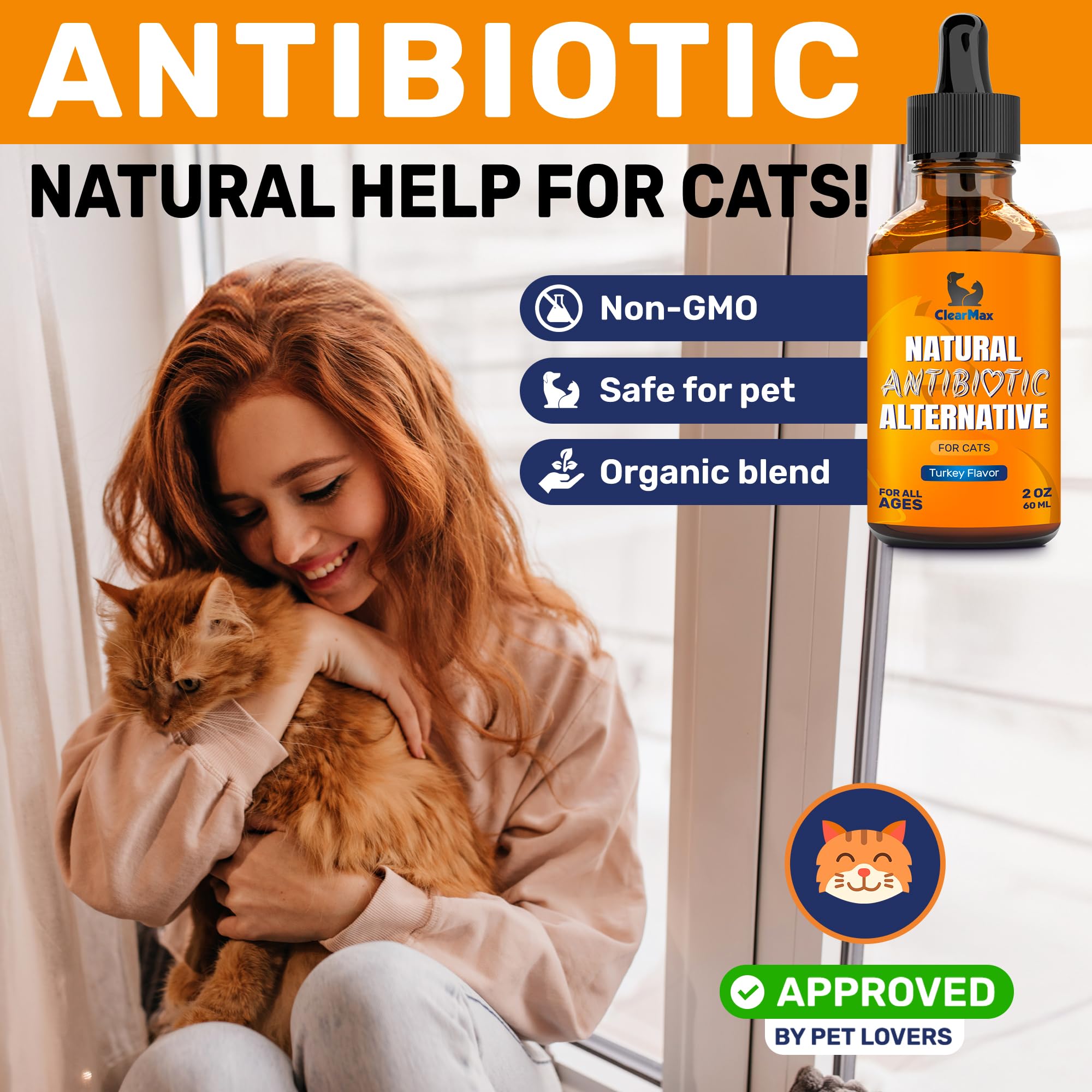 Ingrédients biologiques: composition naturelle et sans OGM avec Clear Max.