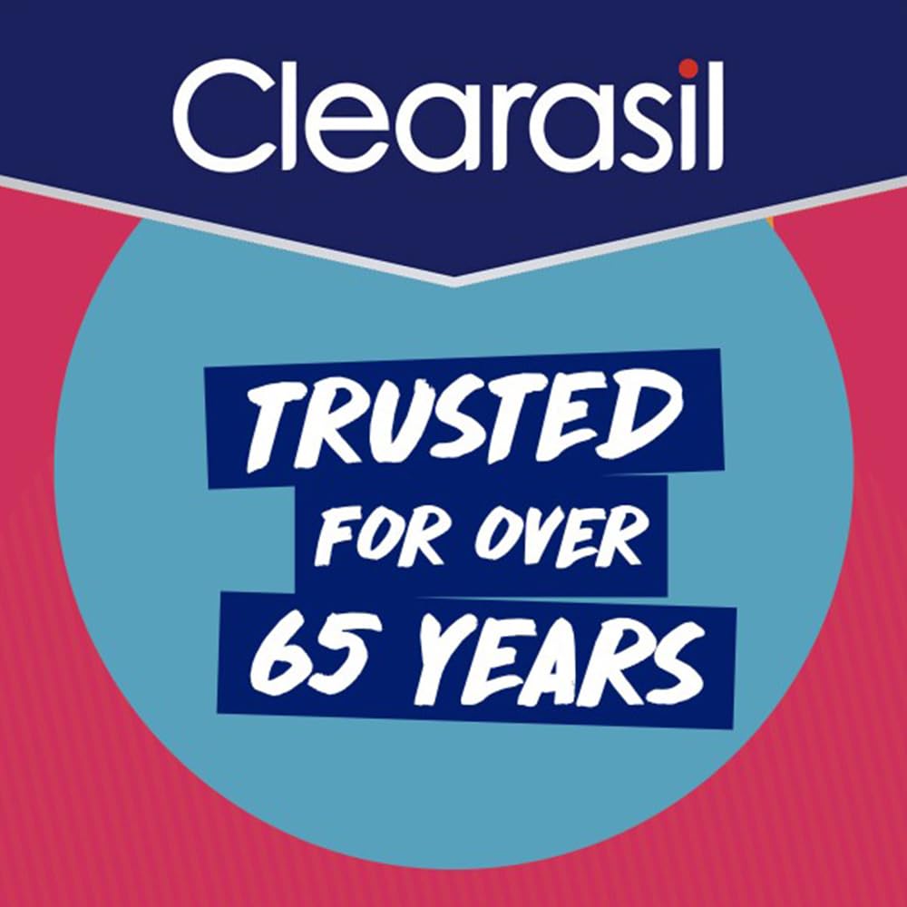 Pore cleansing visual showing Clearasil action on clogged pores