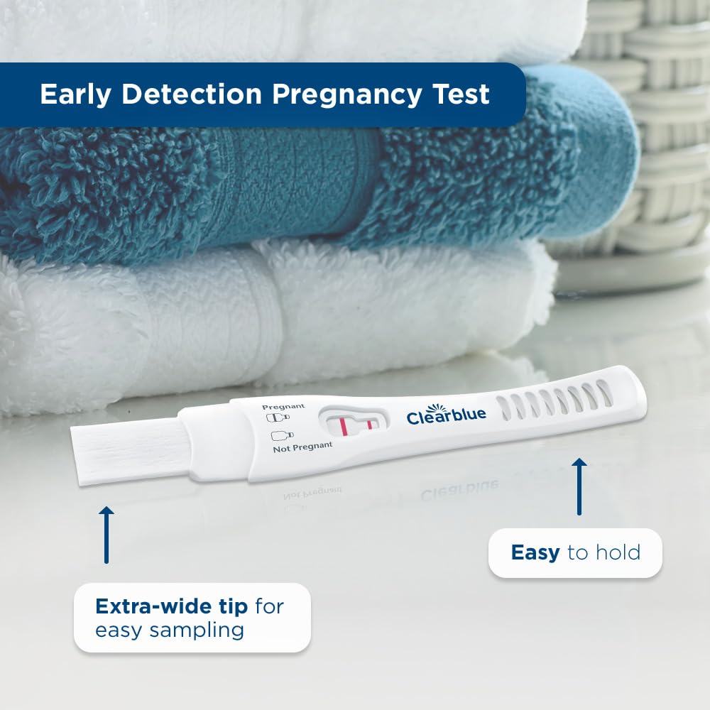 Clearblue DualSense technology illustration showing reduced false positives.