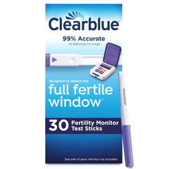 Clearblue test sticks pack for cycle tracking