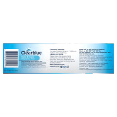 Clearblue rapid detection pack highlighting quick home testing.