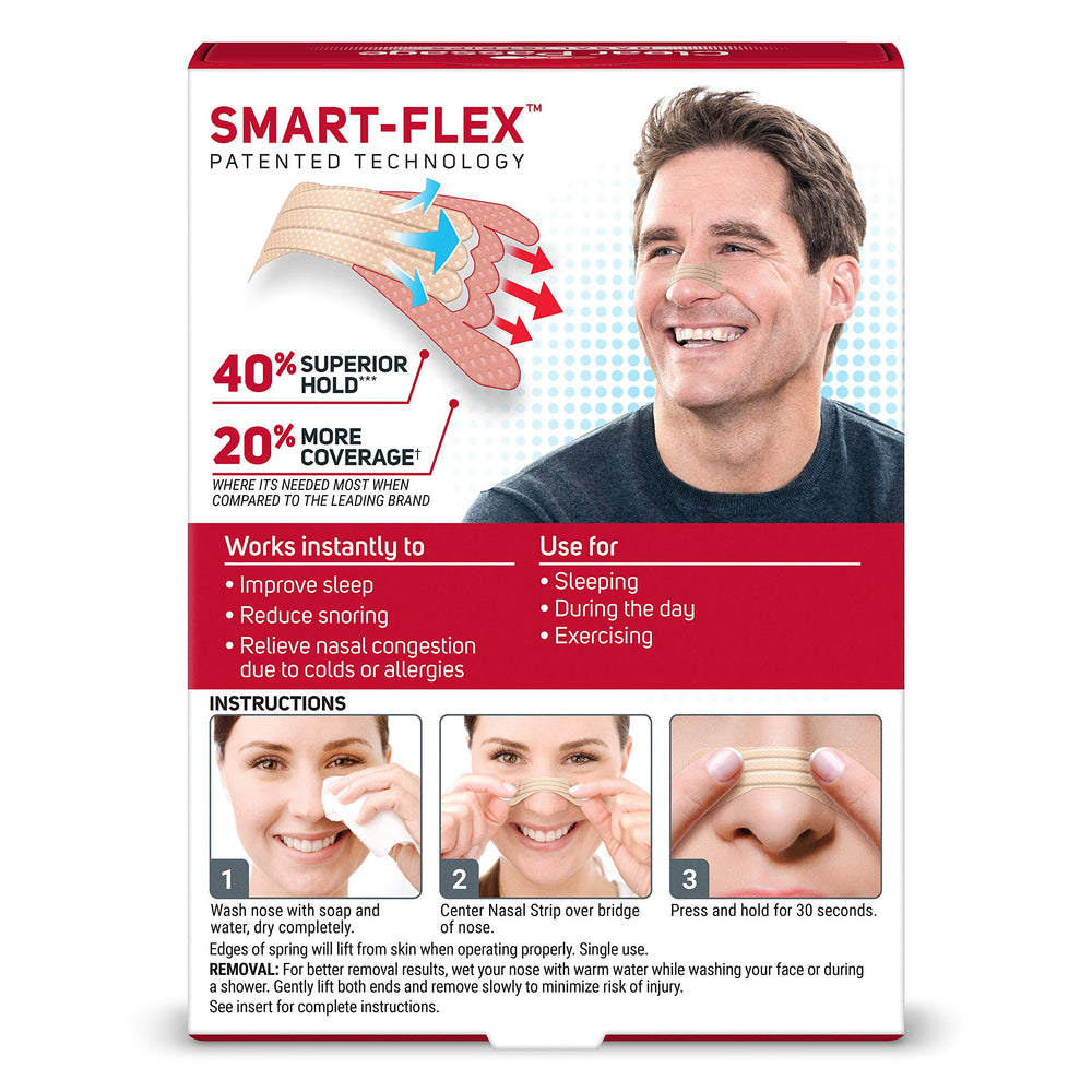 Clear Passage nasal strip kit with simple steps