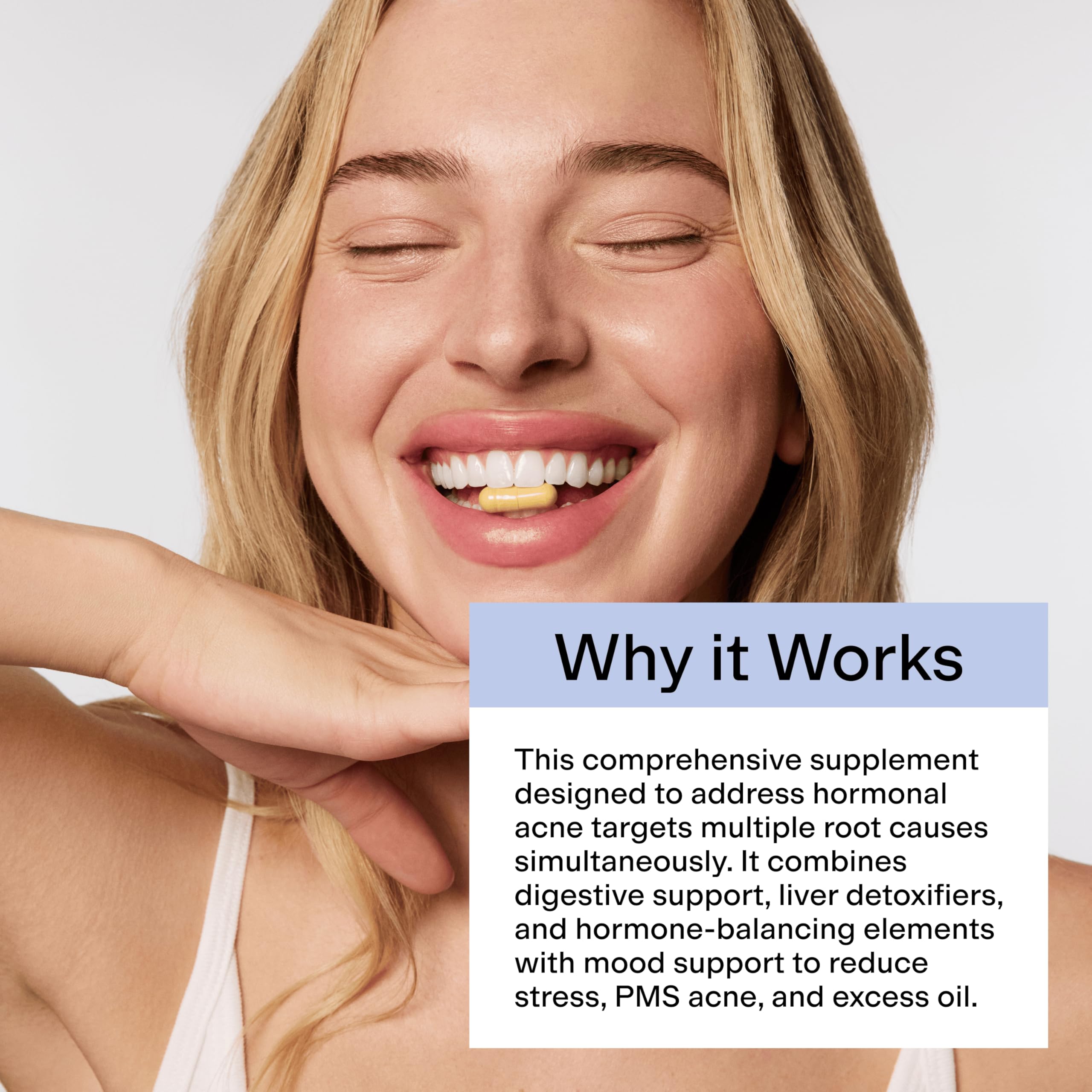 CLEARSTEM MindBodySkin with glass of water suggesting simple daily routine