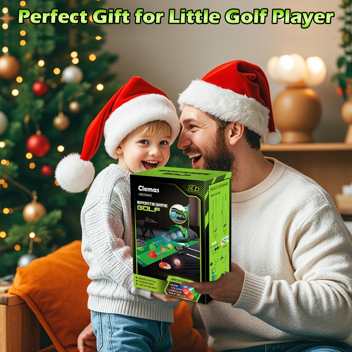 Clemas complete 16-piece accessory kit for practice and fun.
