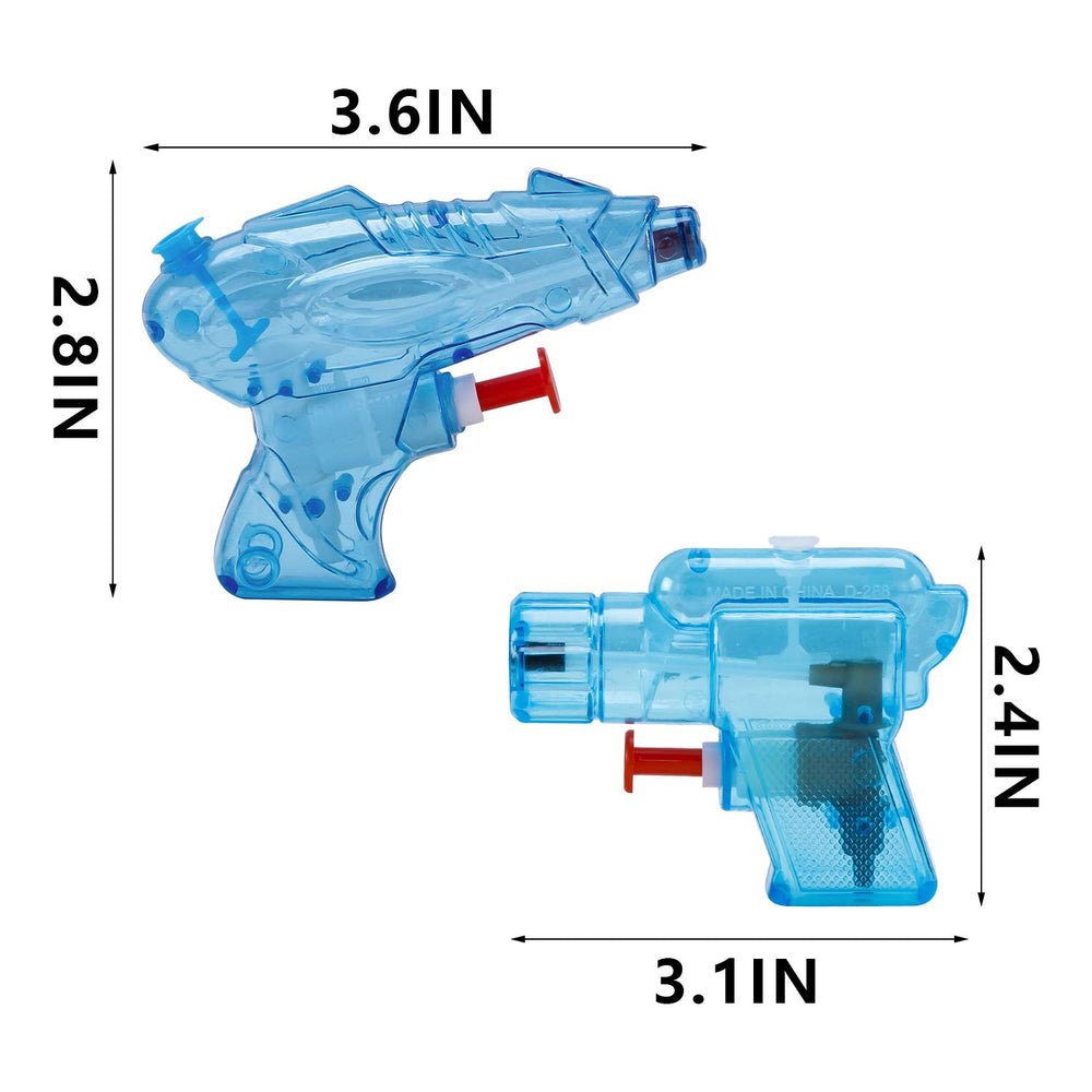 CLEVERZONE red mini water gun, compact and portable for trips