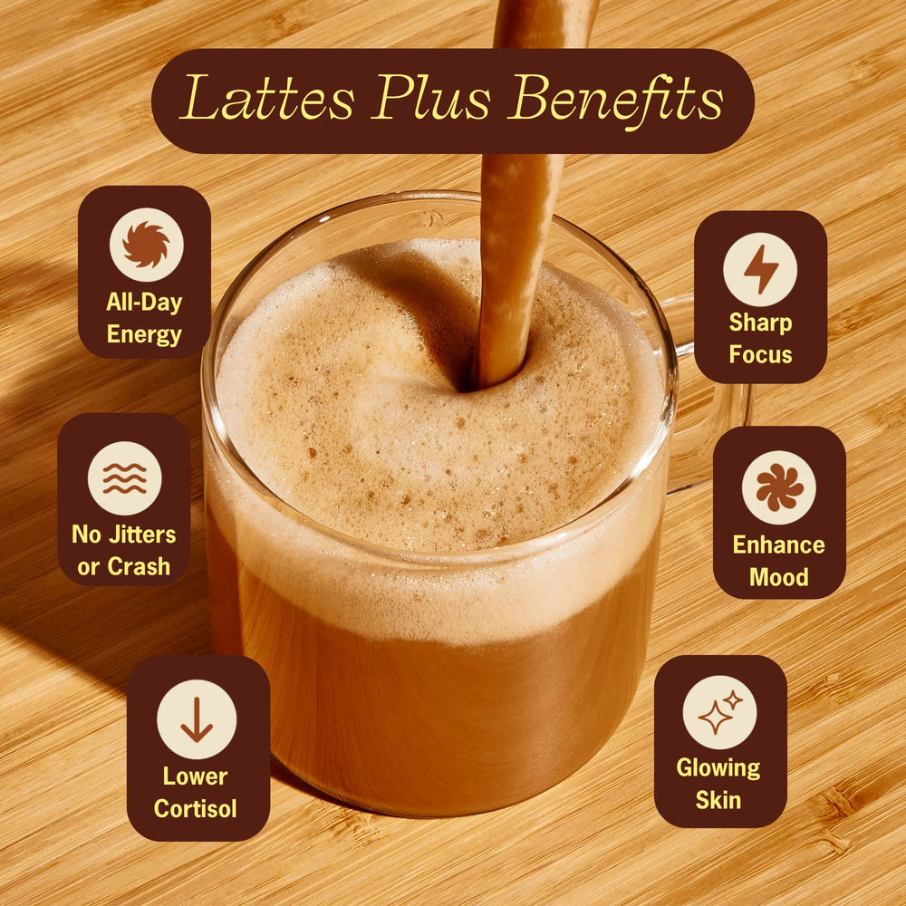 Clevr chai latte coconut-oat milk blend creates a silky latte texture