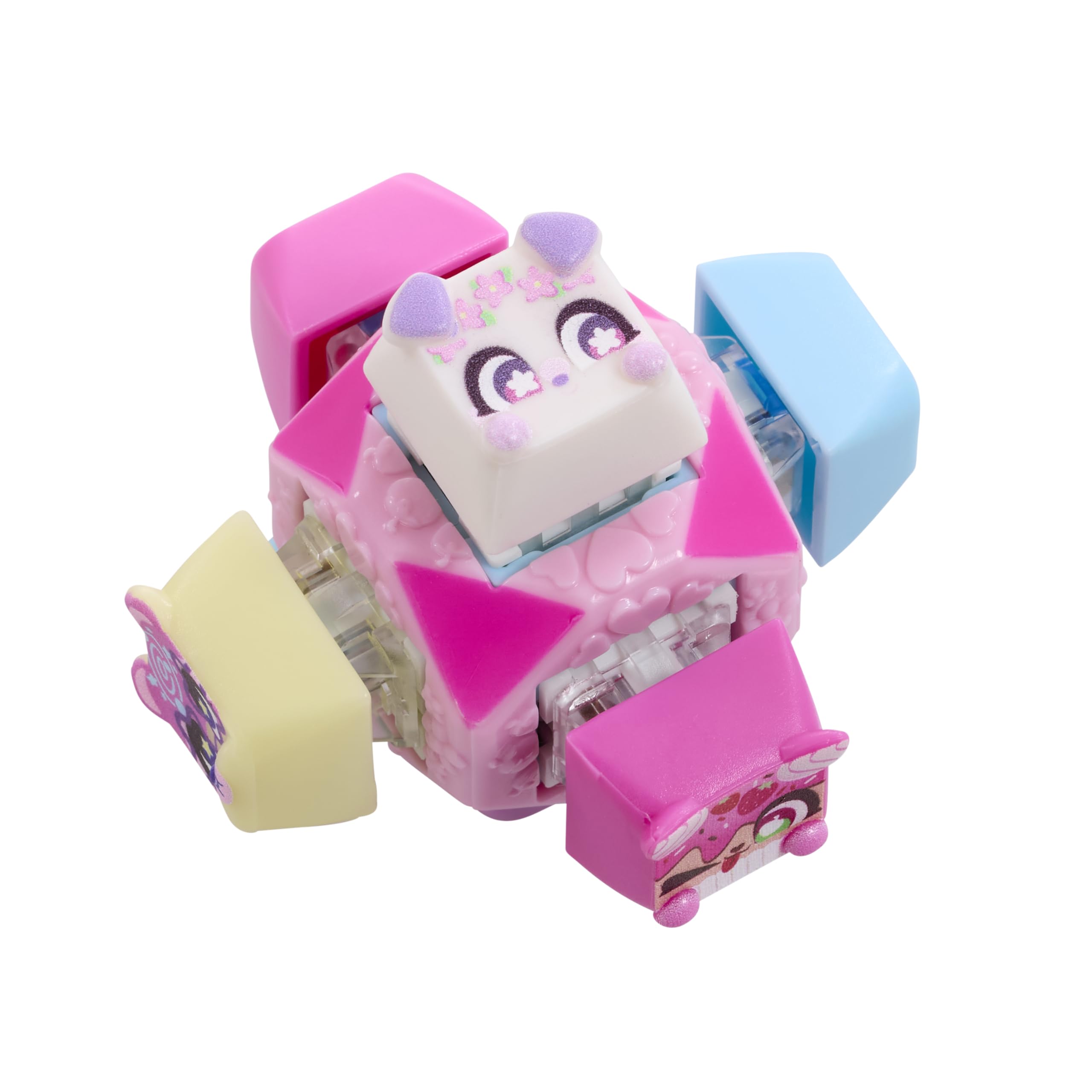 Clickeez Deluxe Caps collection to customize your fidget keychain