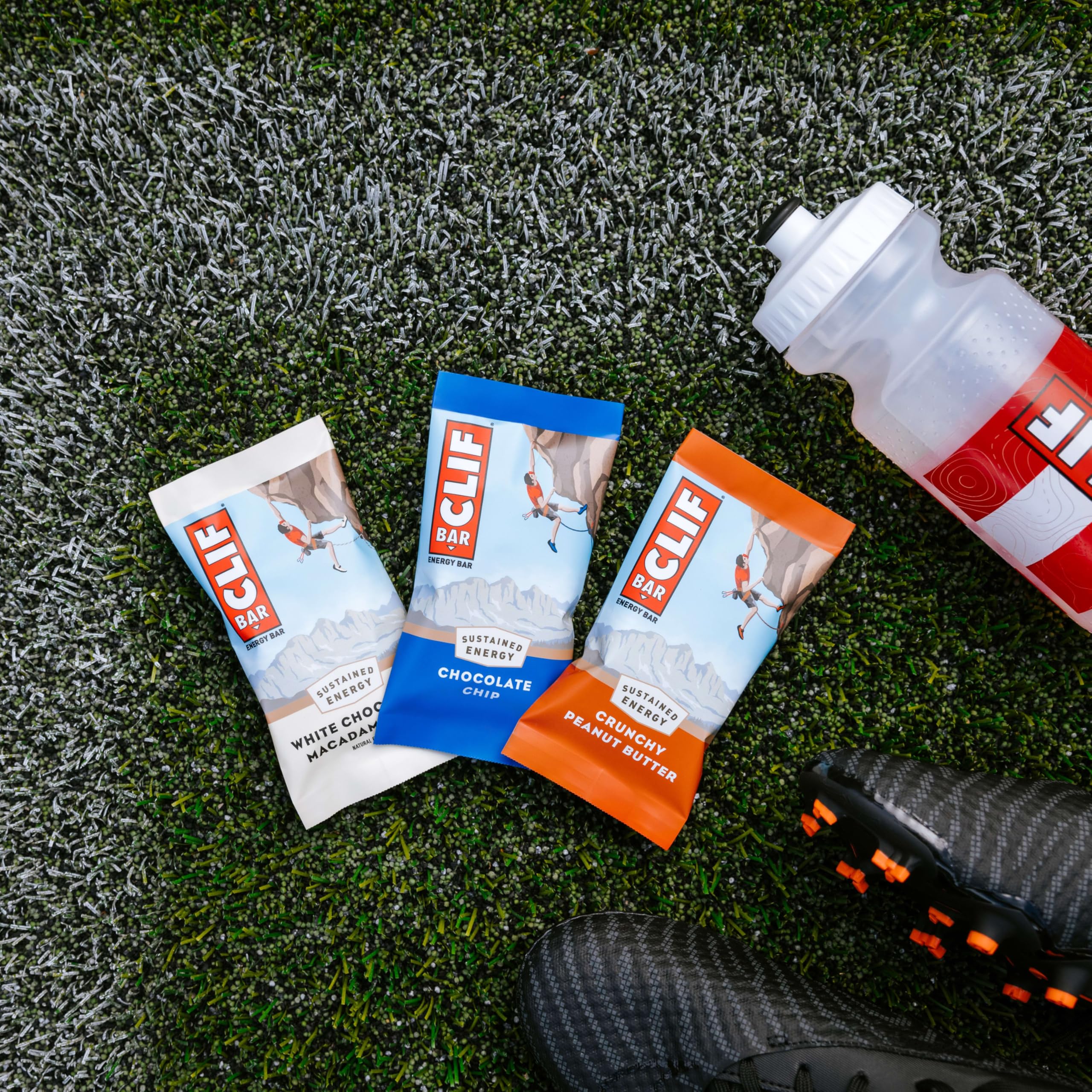 CLIF Bar Crunchy Peanut Butter energy on the go.