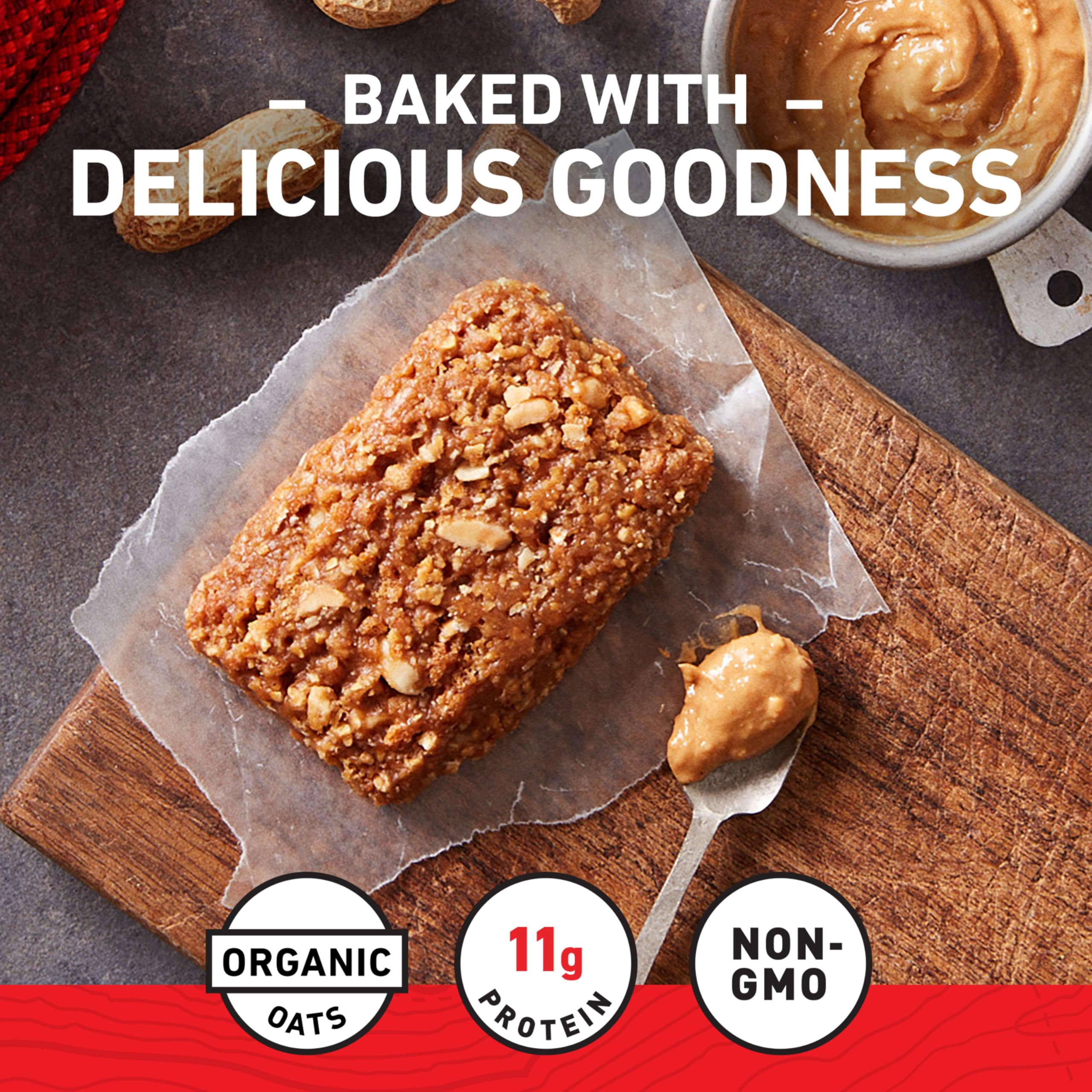 CLIF Bar Crunchy Peanut Butter on-the-go snack for quick energy.