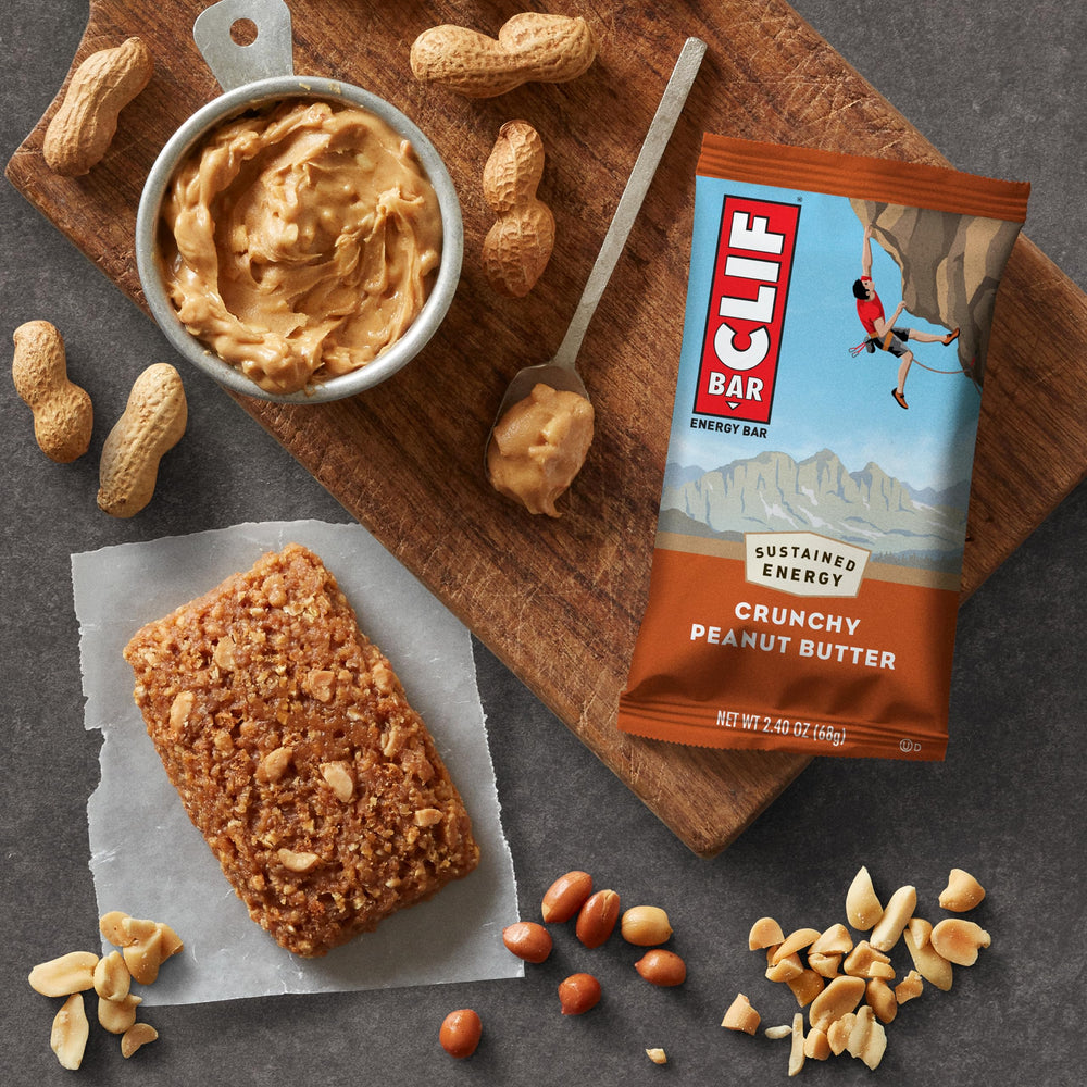 CLIF Bar energy bars non GMO plant based image for active lifestyles