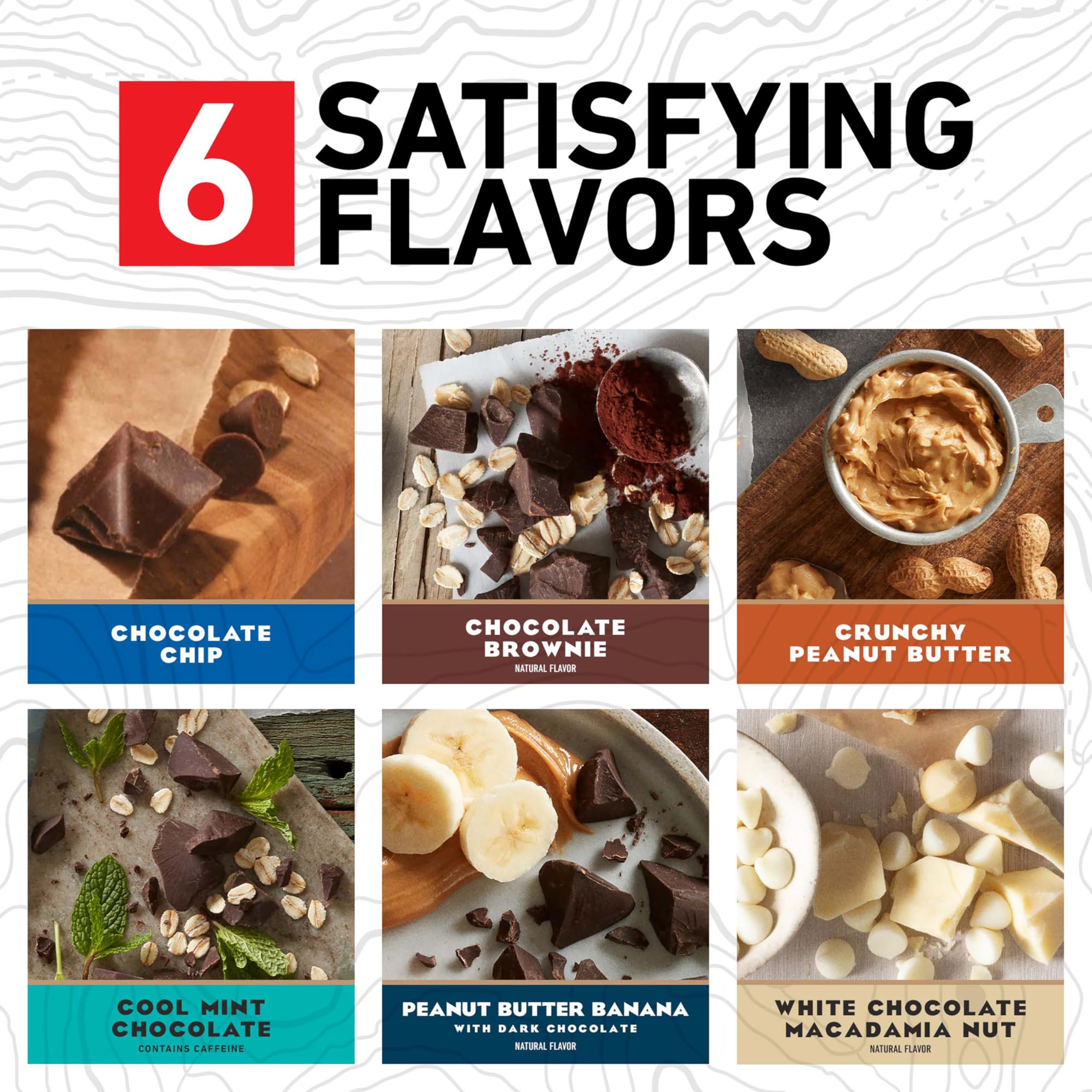 CLIF Bar features organic oats and plant-based protein, showcasing quality ingredients.