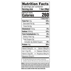 CLIF BUILDER'S Crispy Almond Salted Caramel bar close-up highlights almond crunch.