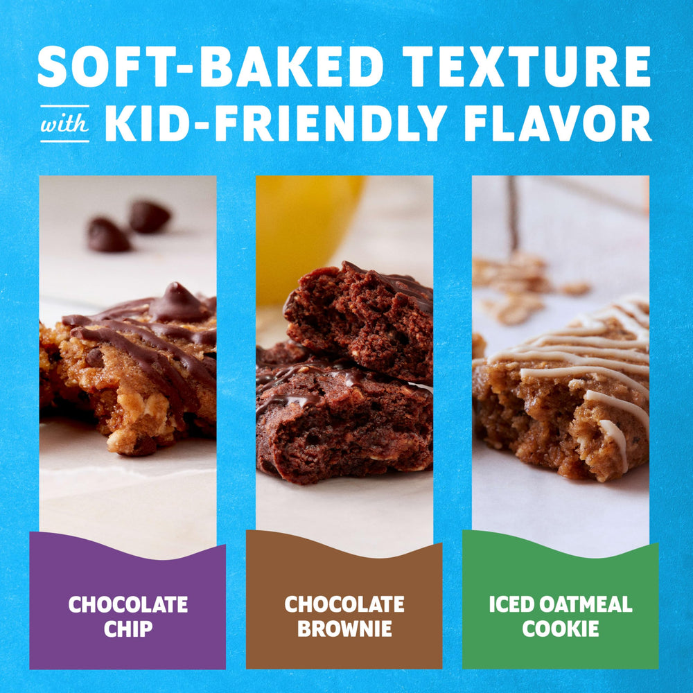 ZBar 18-count box image emphasizes plentiful bars for snack time routines