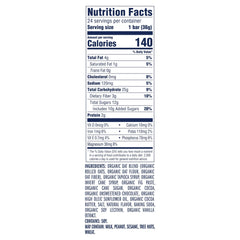 ZBar Chocolate Brownie bar closeup highlights chewy soft-baked texture for school snacks.