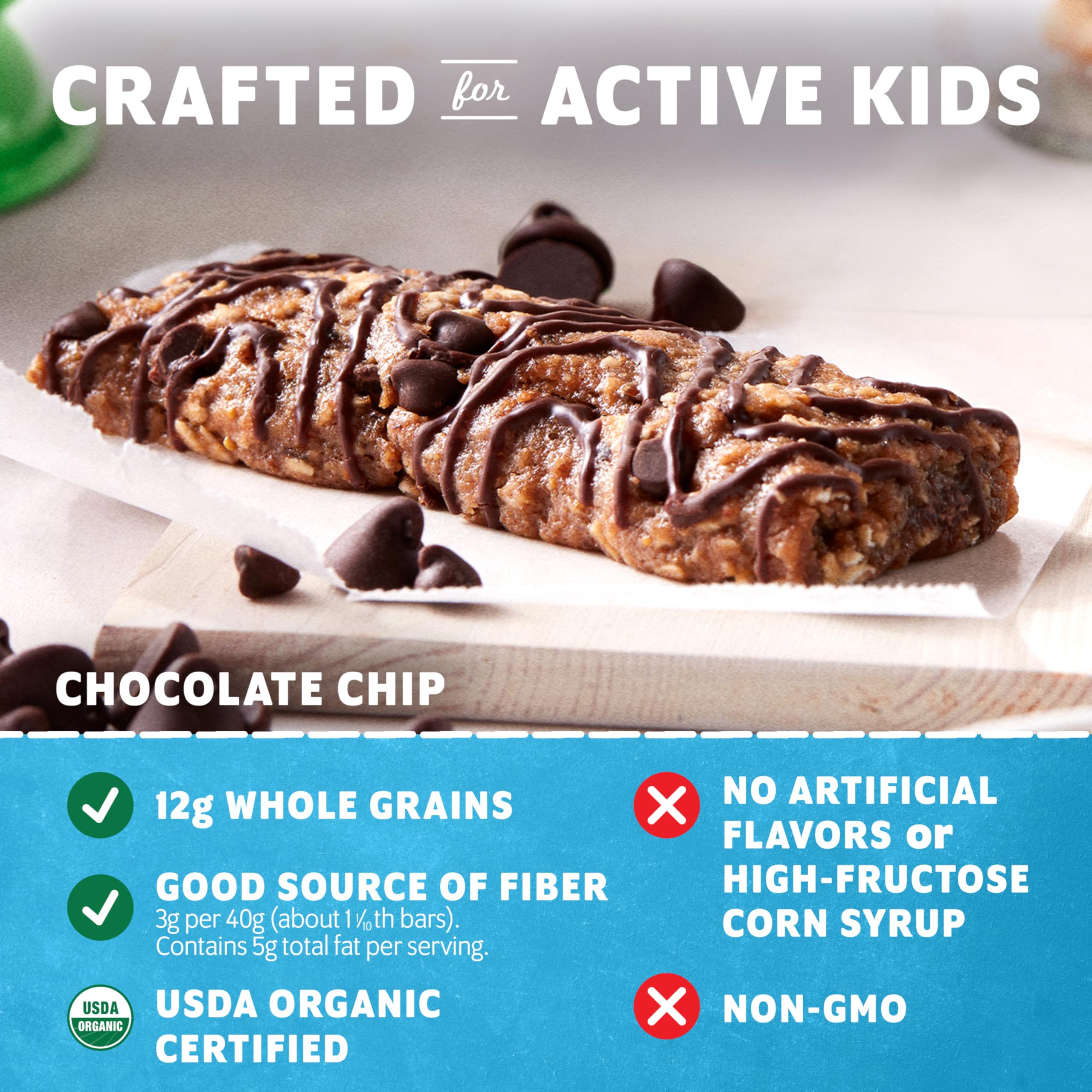 Non-GMO certification logo visible on packaging.