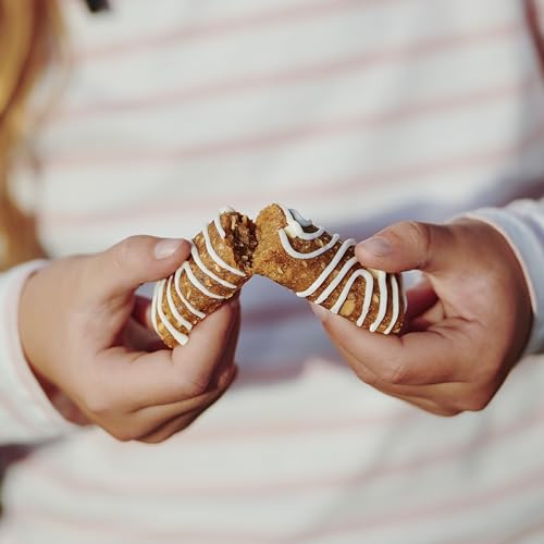 Individually wrapped Clif Kid Zbar Iced Oatmeal Cookie bars for grab-and-go