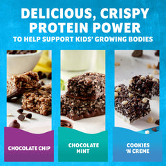 Clif Kid ZBar Protein Cookies n Creme pack, gluten free with 5g protein.