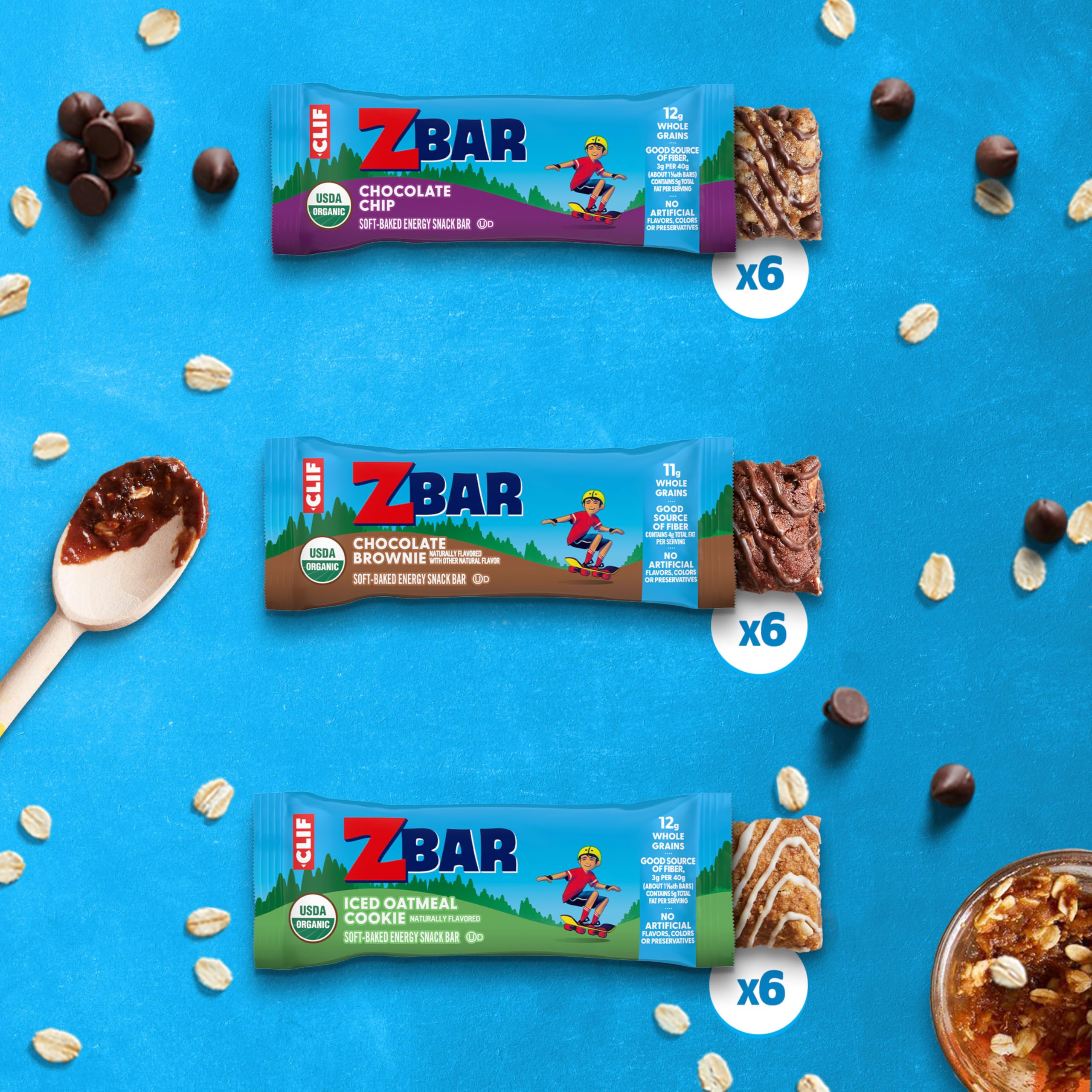 ZBar variety pack packaging shows three flavors for versatile lunchbox options