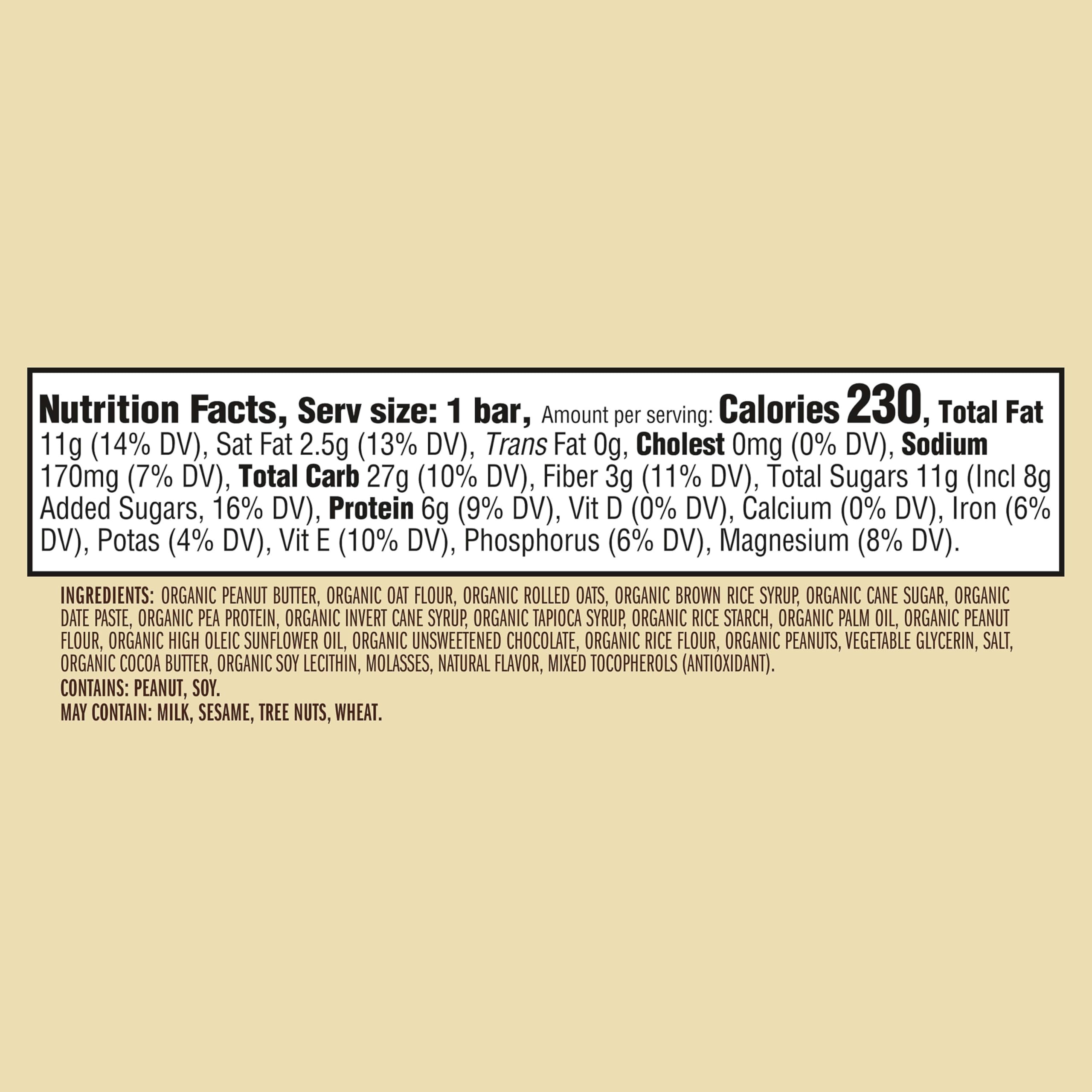 CLIF Nut Butter Bar packaging highlights USDA Organic and non-GMO ingredients for clean fuel.