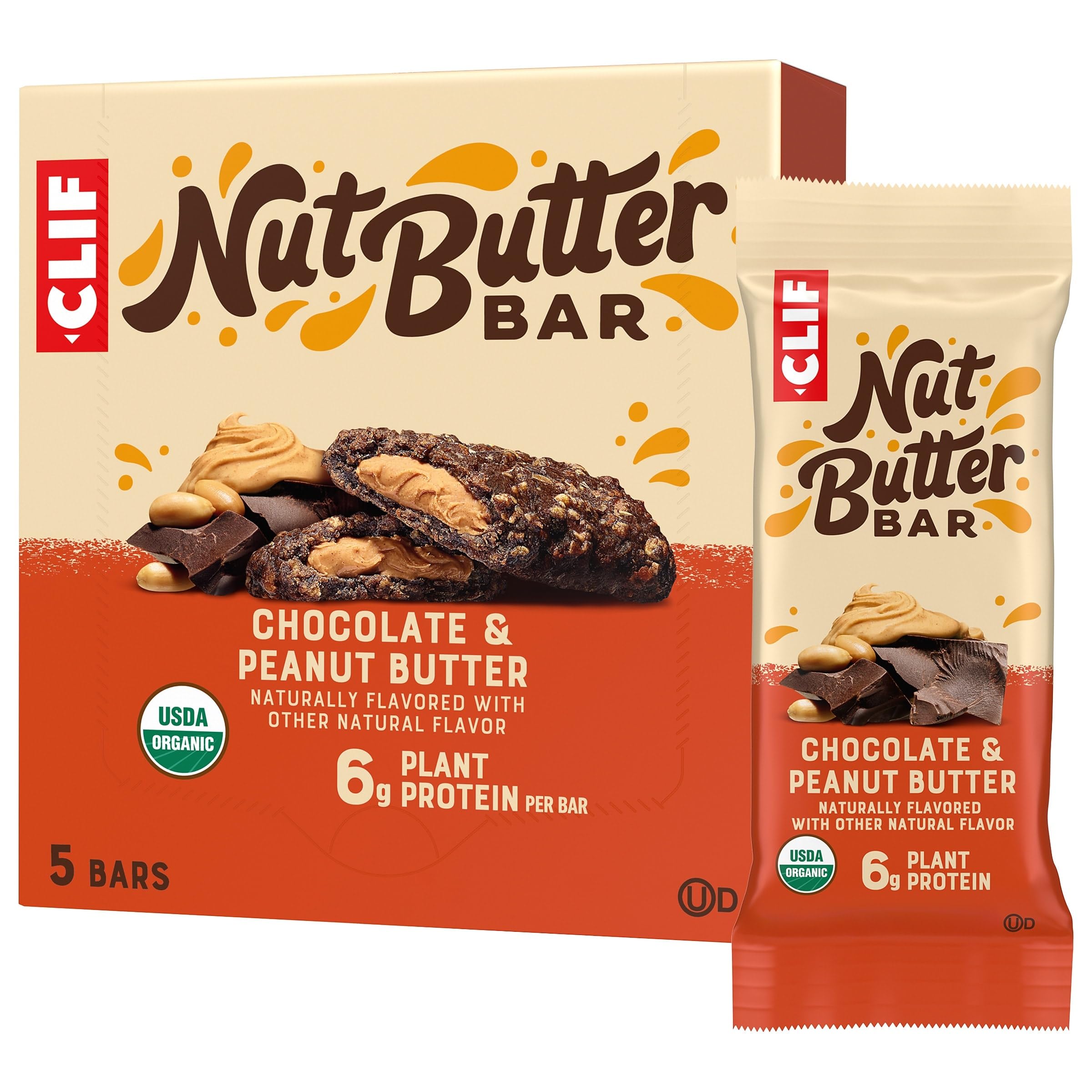 CLIF Nut Butter Bar chocolate peanut butter bar, a portable energy snack for busy days