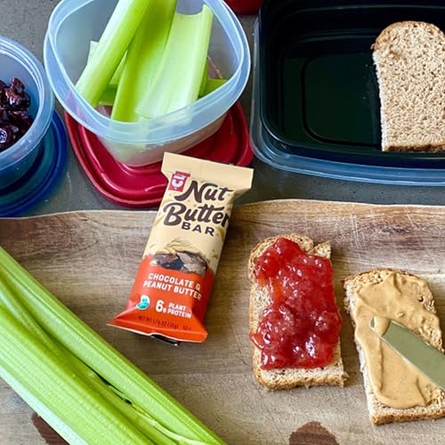CLIF Nut Butter Bar on a small plate for tasting