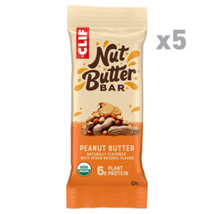 Oats texture in CLIF Nut Butter Bar highlights wholesome grains and fiber.