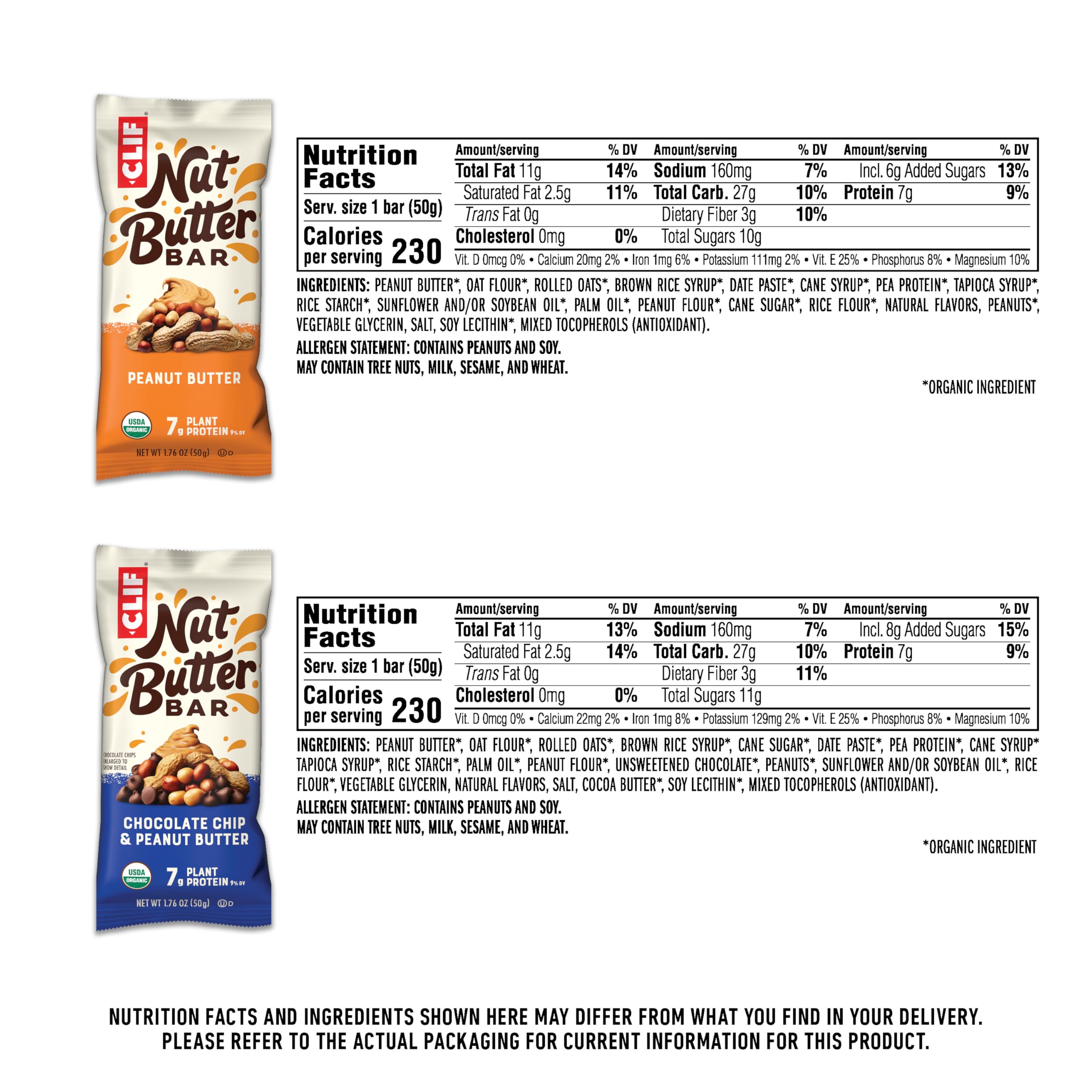 Clif Nut Butter Bar peanut butter flavor provides a convenient snack during workouts.