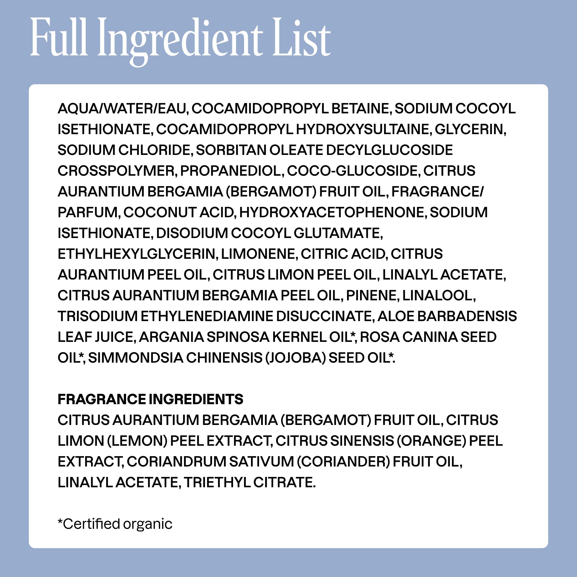 Cliganic Hydrating Facial Gel Cleanser in recyclable bottle emphasizing eco-conscious packaging