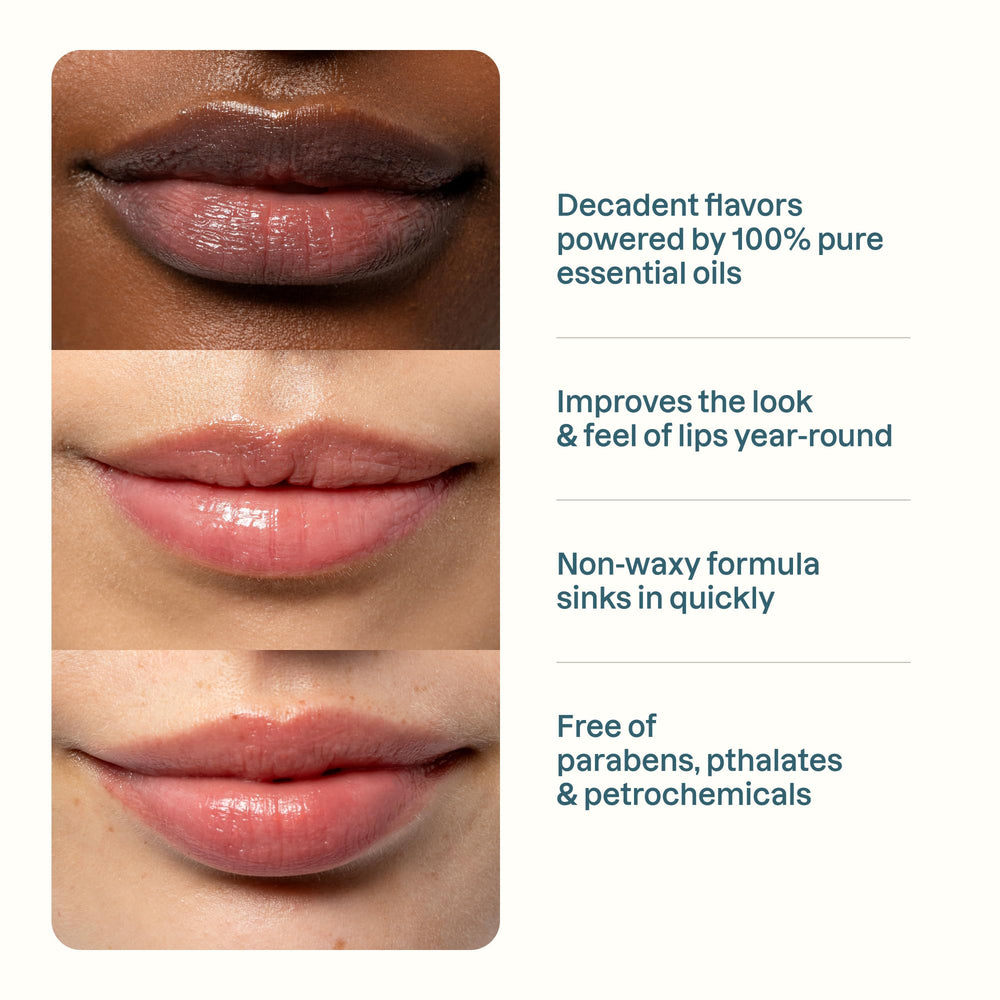 Cliganic Lip Balm Travel Pack close-up – convenient moisture on the go.