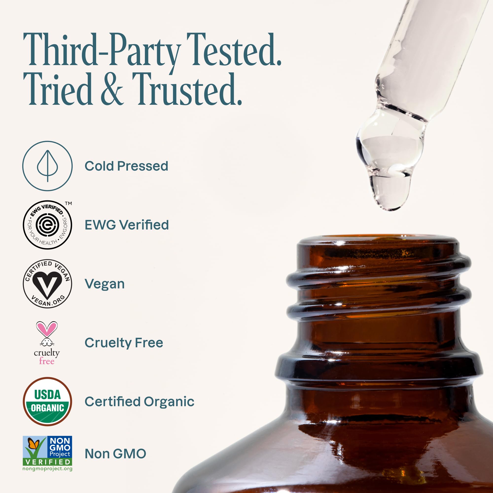 Cliganic USDA organic certification label signals trusted organic sourcing.