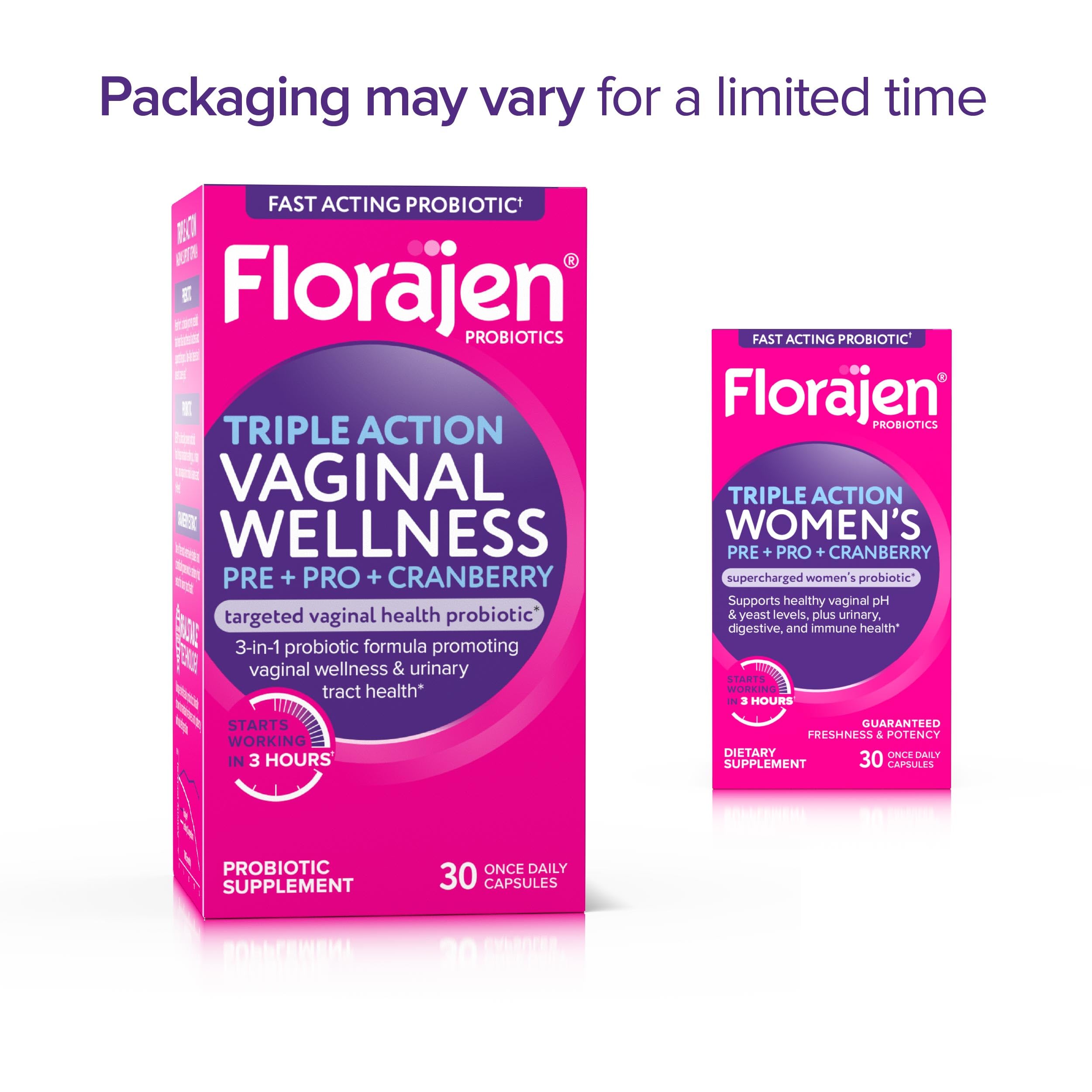 Florajen clinical-studied strains icon with Florajen branding to emphasize evidence-backed wellness