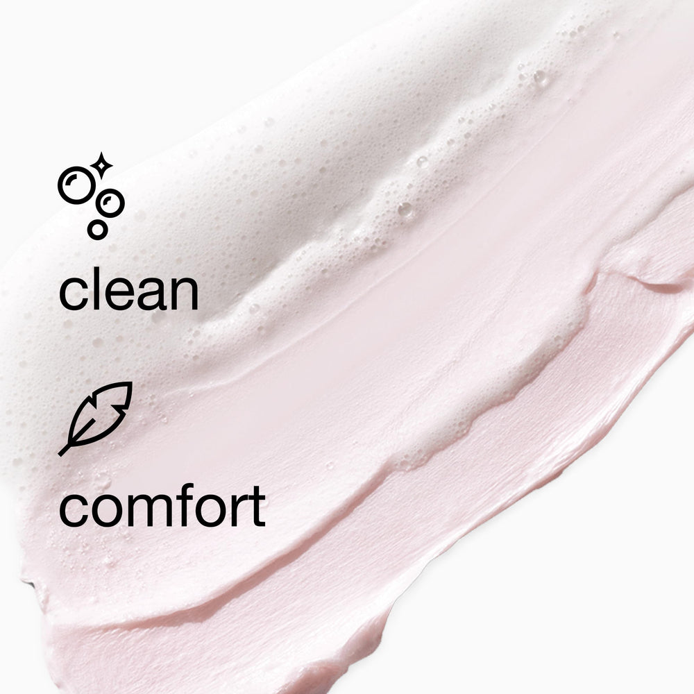 Fresh, clean skin after rinse-off with Clinique All About Clean.