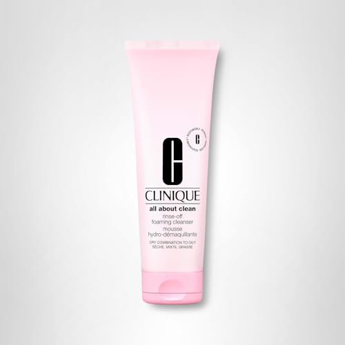 Oily skin care step featuring Clinique All About Clean in a routine.