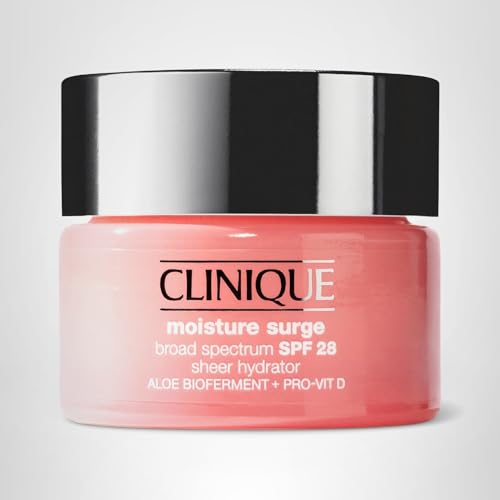 Clinique Moisture Surge SPF 28 packaging tube ready for travel