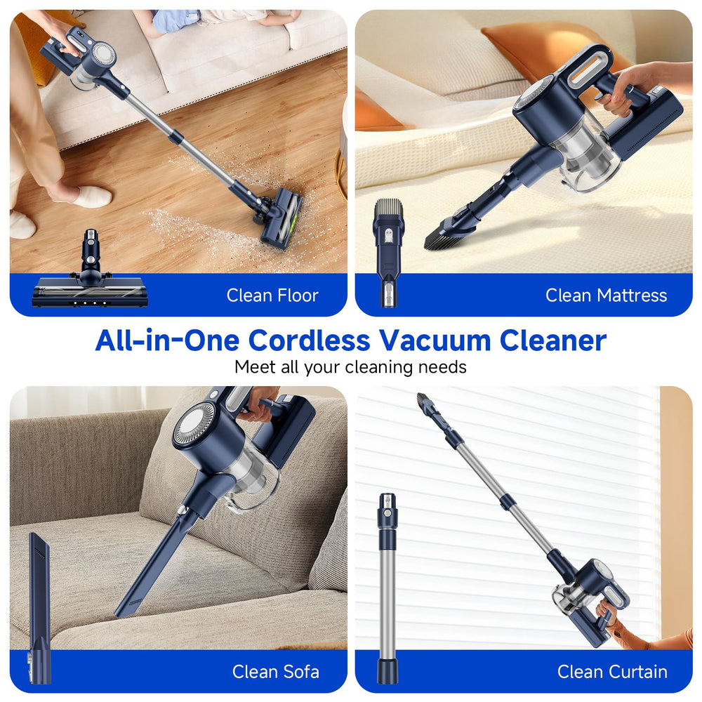 Clinkal HEPA filtration system captures fine dust for cleaner air.