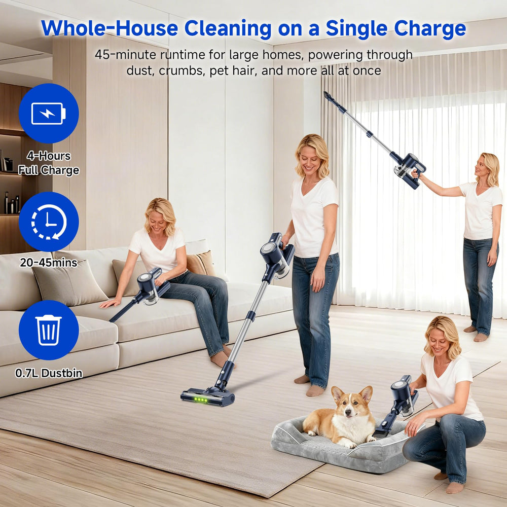 Clinkal pet-hair anti-tangle brush tackles sofa fur efficiently.