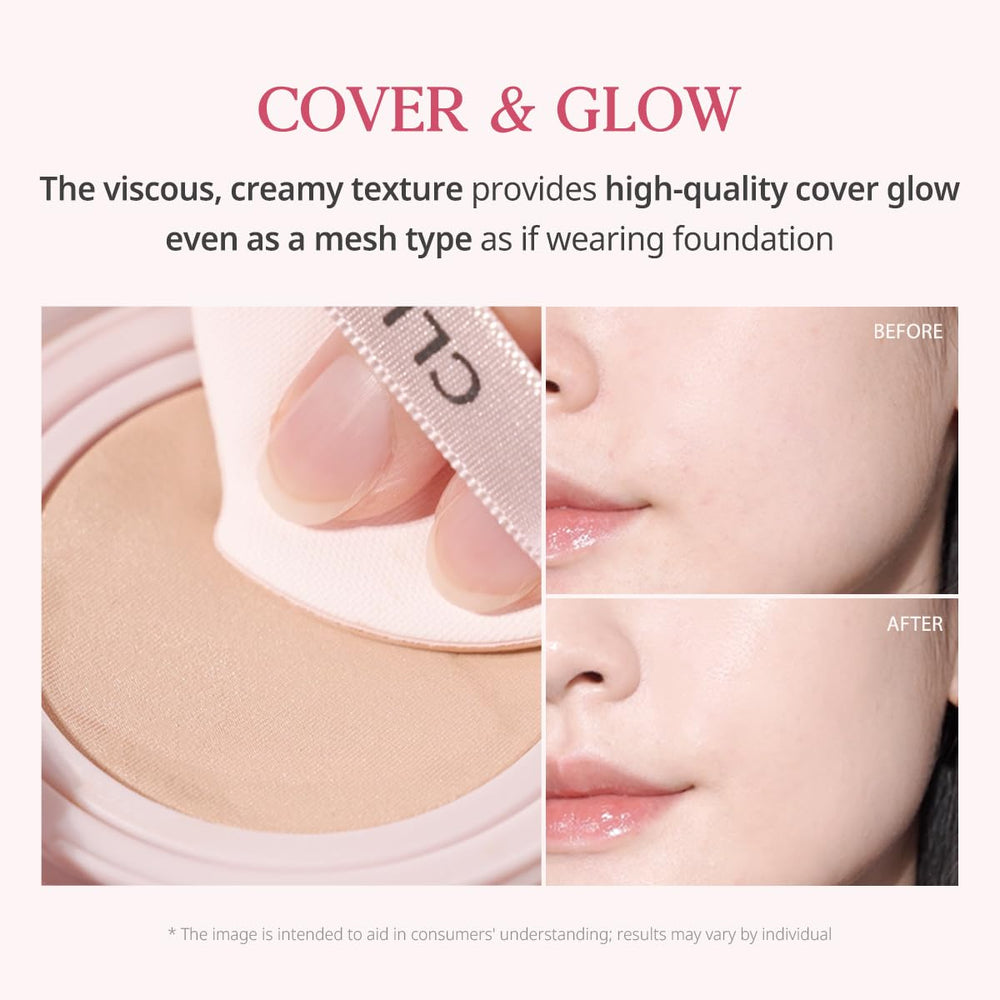 Refill pack for CLIO Kill Cover Mesh Glow Cushion promotes sustainable, ongoing glow
