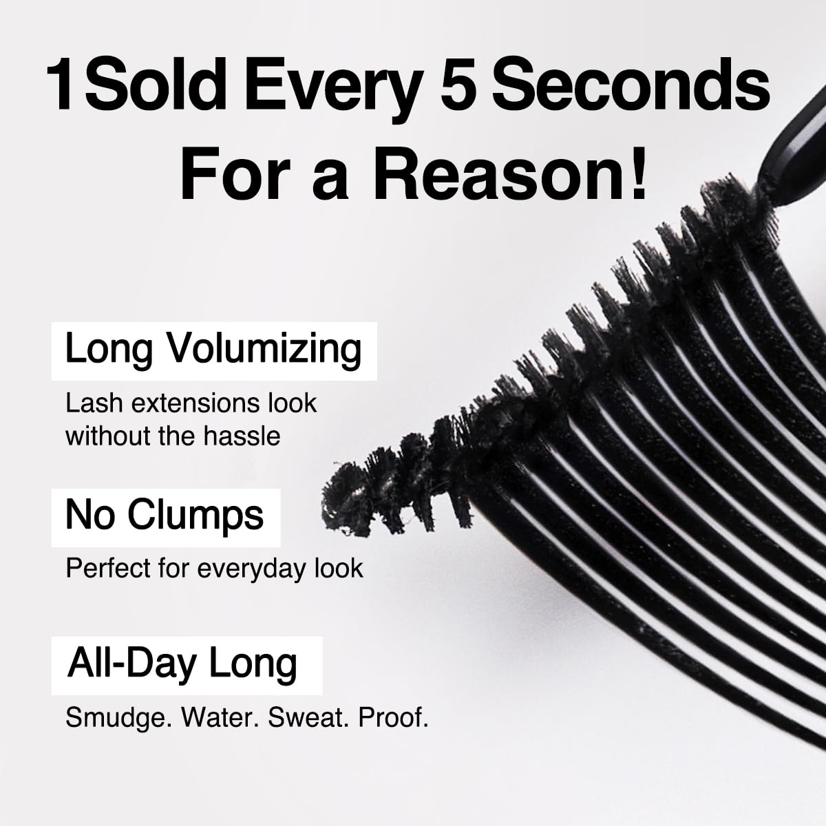 CLIO PROFESSIONAL Kill Lash Superproof Mascara delivers lifted curl on straight lashes.