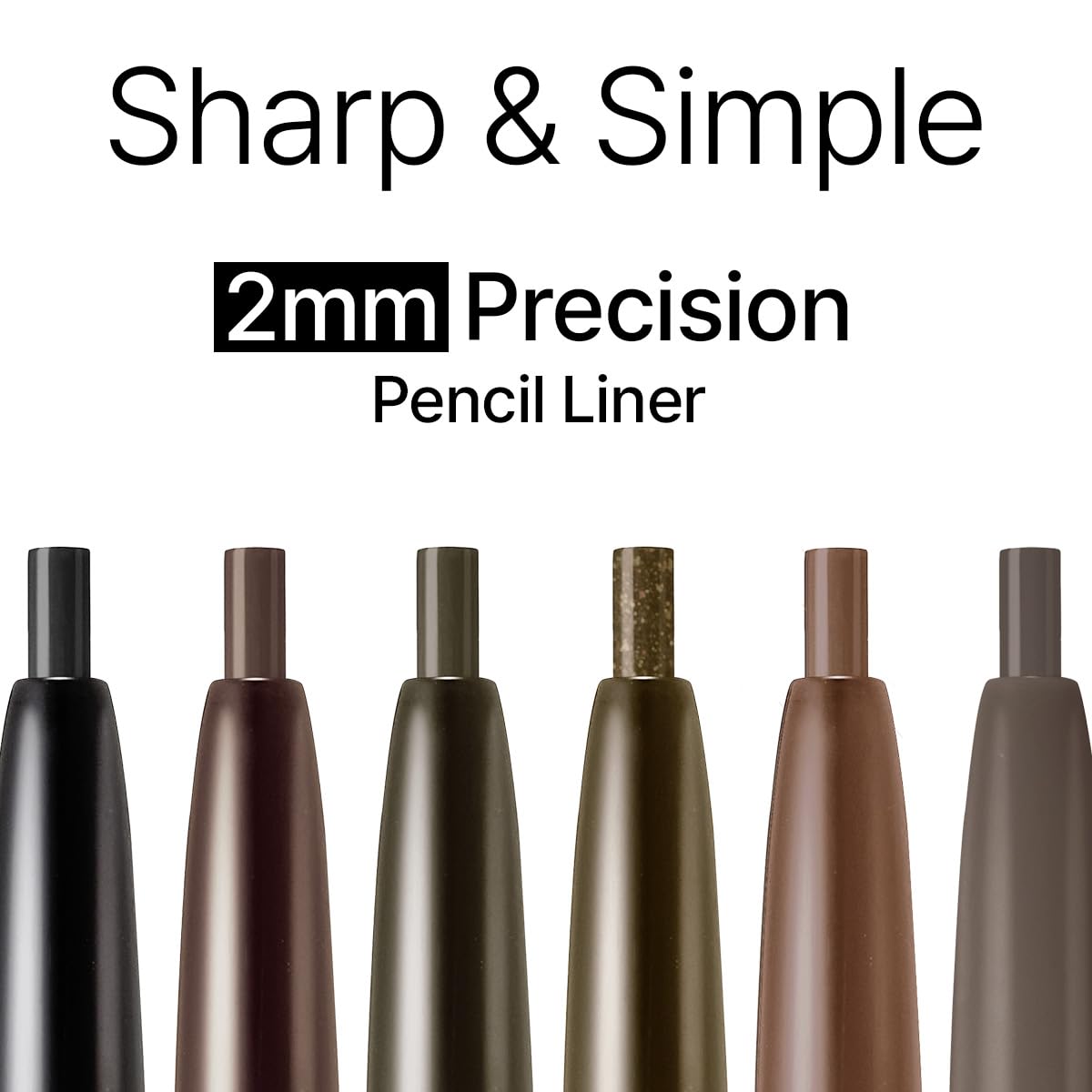 CLIO Professional liner glides smoothly without tugging for comfortable eye makeup application.