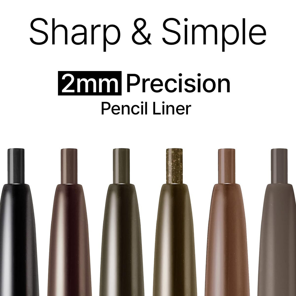 CLIO Professional liner glides smoothly without tugging for comfortable eye makeup application.