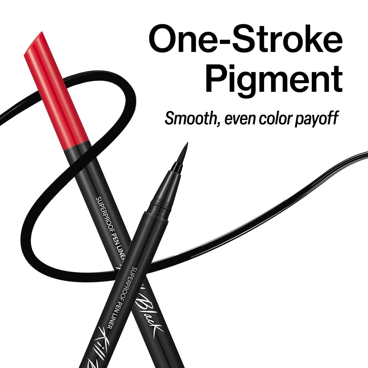 CLIO PROFESSIONAL Superproof Pen offers a glossy finish for more dramatic lids